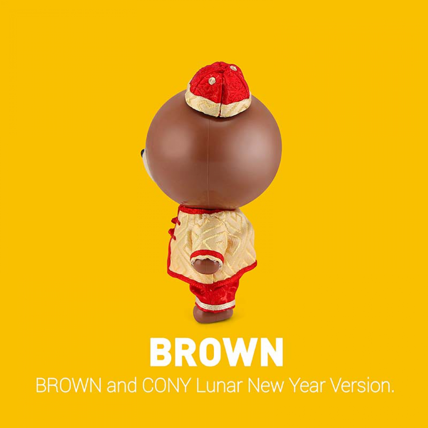 [P-Style] LINE FRIENDS - BROWN Lunar New Year Version